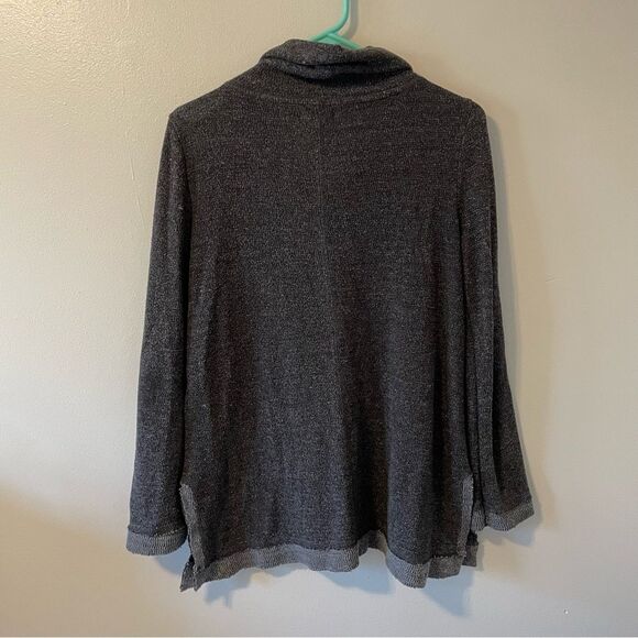 Anthropologie Maeve Womens Oversized Risa Hacci Tunic Cowl Neck S - Picture 11 of 11